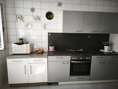 Küche des Regenbogenhauses Zwickau